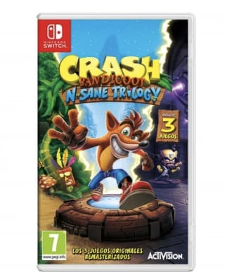 Crash Bandicoot N Sane Trilogy Juego Nintendo Switch por 24,99€