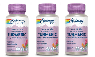 3 Botes de Turmeric 30 Capsulas | Solaray por 29.97€