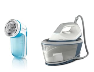 Centrale Vapeur PHILIPS BXA0019/00 + Rase Peluche - Compact, 6 bars à 59,99€