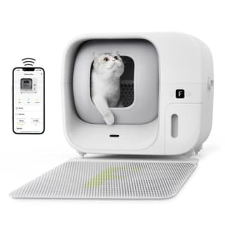 Bac à litière pour chat autonettoyant et auto-emballant Furbulous à 189€