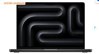 Apple MacBook Pro M5 voor €2349