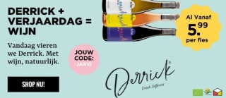 20% korting op Derrick-wijnen bij Neleman