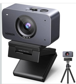 UGREEN FineCam 4K Webcam 30FPS Trípode Metálico Doble Micrófono Anti Ruido por 44.99€