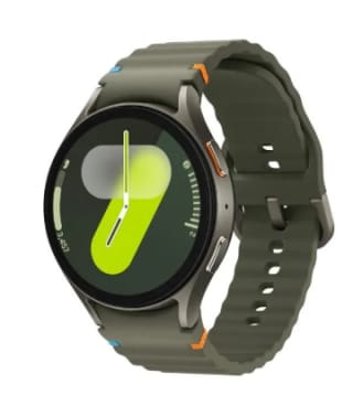 Montre connectée Samsung Watch7 44mm Vert kaki 4G à 299,60€