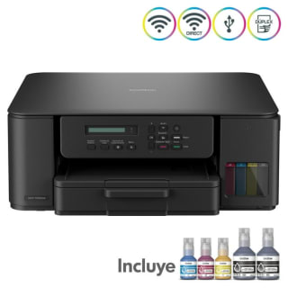 Impresora Multifuncional Inyección de tinta DCP-T530DW Negro por $154.990