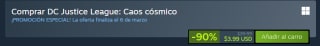 DC Justice League: Caos Cósmico por $41 | Steam