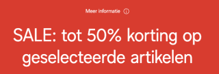 Tot 50% korting tijdens de sale bij C&A