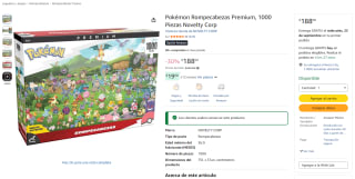 Pokémon Rompecabezas Premium (1000 piezas) por $188 en Amazon