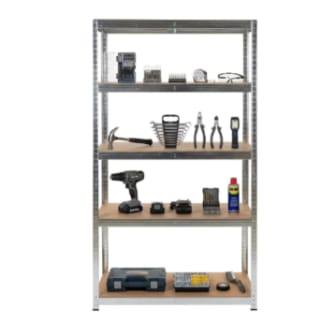 Etagère Bois/Métal 90x180x40cm ARTIS à 17,99€