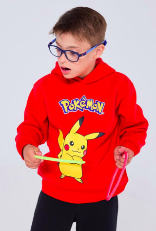 Sprinter sudadera capucha Pokémon rojo niño por 7,99€