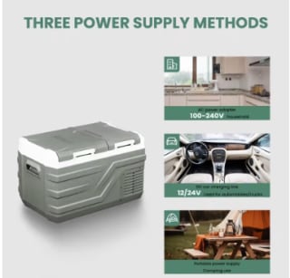 Alpicool NLS 20L compressor‑koelkast voor €140,39 dmv code bij Aliexpress