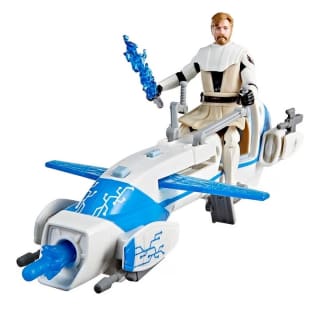 Star Wars Figura Obi-Wan Kenobi y Speeder Bike BARC por 17.49€.