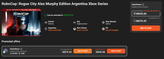 RoboCop: Rogue City Alex Murphy Edition Xbox por $69 | Gamivo