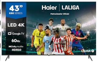 Haier Direct LED 4K UHD H43K800UX - Smart TV 43" por 211.65€