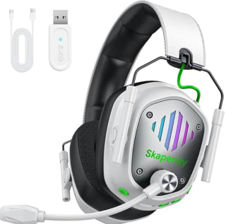 Skapendy VK81 Gaming Inalámbricos, Auriculares Gaming Inalámbricos por 34.19€