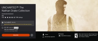 UNCHARTED The Nathan Drake Collection por $106 | PlayStation Store