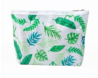 Neceser Impermeable hojas verdes por 4.95€.