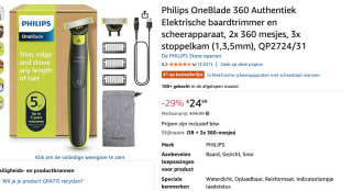 Philips OneBlade 360 voor €24,99 bij Amazon