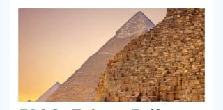 El Cairo 5 días con visitas y vuelos desde 599€.