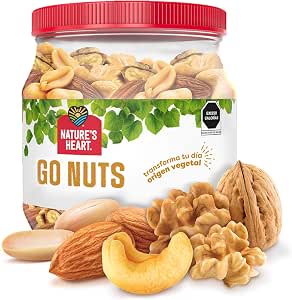 Nature's Heart Go Nuts Mix de 450g por $95 en Amazon