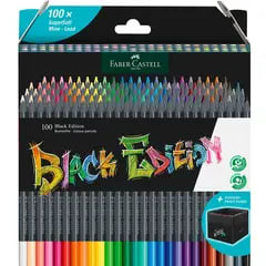 Faber-Castell Black Edition kleurpotloden - 100 stuks voor €31,59 bij Joybuy