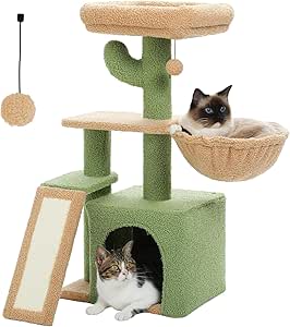 PAWZ Road Árbol rascador Cactus pequeño con alfombrilla por 36.79€