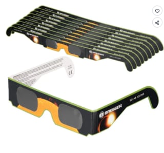 Lunettes d'éclipse solaire à 24,99€