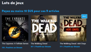 Humble Telltale Bundle: 6 Jeux PC et 3 DLC à 21,61€