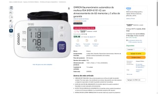OMRON Baumanómetro RS4 por $389 | Oferta Amazon
