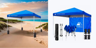 Tonnelle pliante 3x3m Bleu - KOL OUTDOOR à 89,90€