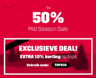 10% korting op geselecteerde tops bij Revoltutionrace