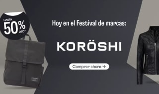 Oferta ropa Koroshi hasta 70% + 24€ cupones Plus festival de las Marcas desde 7€