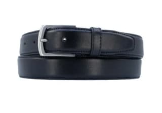 Ceinture homme JCL en Cuir de buffle noir Sangle ajustable, boucle chromée à 32,95€