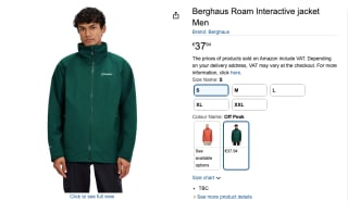 Berghaus Roam Interactive heren Jas voor €37,94 bij Amazon Spanje