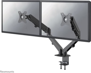 Neomounts DS70-700BL2 dual monitorarm gasveer tot 27" voor €103,50 bij Bol