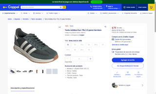 Tenis Adidas Run 70s 2.0 Talla 29 por $711 | Coppel