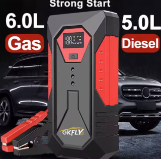 KFLY 2000A 3000A arrancador de batería de coche por 22.43€