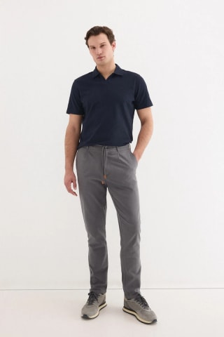 Pedro del Hierro pantalón chino algodón-lino por 29,95€
