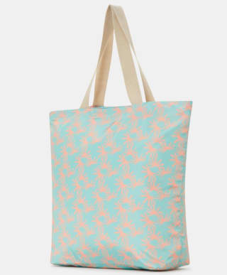 Bolsa Shopping plegable print Verde por 11.98€