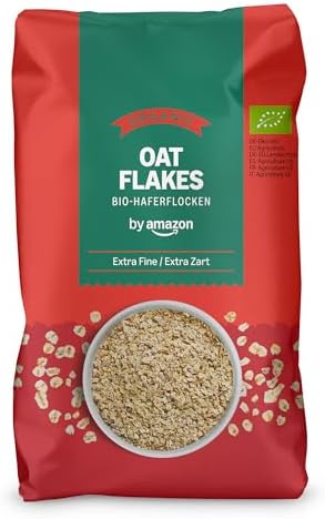 Copos De Avena Ecológicos, 500g By Amazon por 1.44€