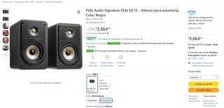 Polk Audio Signature Elite ES15 por $3,864 en Amazon
