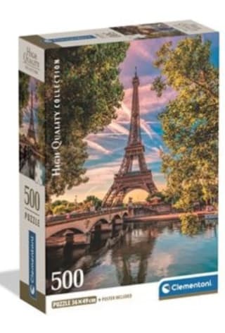 Clementoni Puzzle 500 Along the Seine por 5.39€.