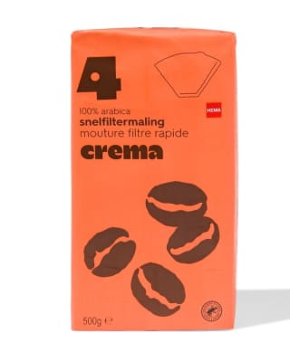 HEMA filterkoffie 500 g voor €6 bij HEMA