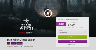 Blair Witch Deluxe Edition por $50 | Oferta GOG