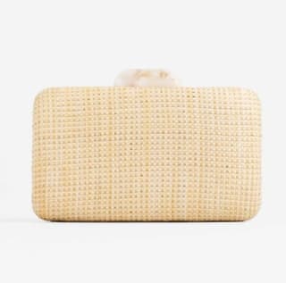 Bolso de mano rafia carey por 12.99€.