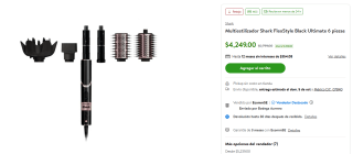 Multiestilizador Shark FlexStyle 6 piezas por $3,999 | Oferta Bodega Aurrera