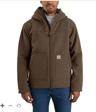Veste décontractée doublée sherpa Active Jac Super Dux à 94,99€