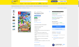 New Pokémon Snap Switch por $514 | Oferta Mercado Libre