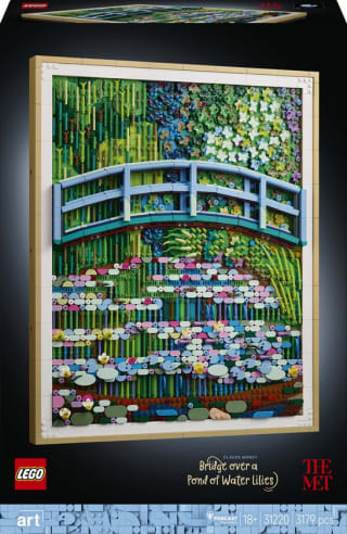 LEGO® Art Claude Monet Brug over een Vijver met Waterlelies voor €139 met Bol select