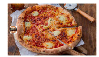 Pizza margherita Italia tomate, mozzarella à 4,50€